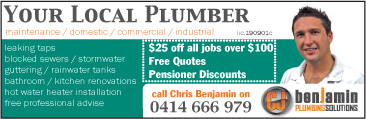 Benjamin Plumbing Solutions.