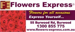 FlowersExpress Burwood. Ph: 1300855775